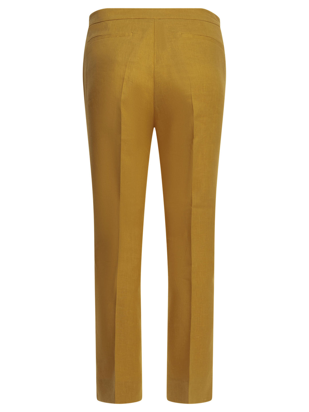 Herno Linen Tailored Pants Trousers - Orange | b2c2709bded12888213864c1eaae6de080c44e19
