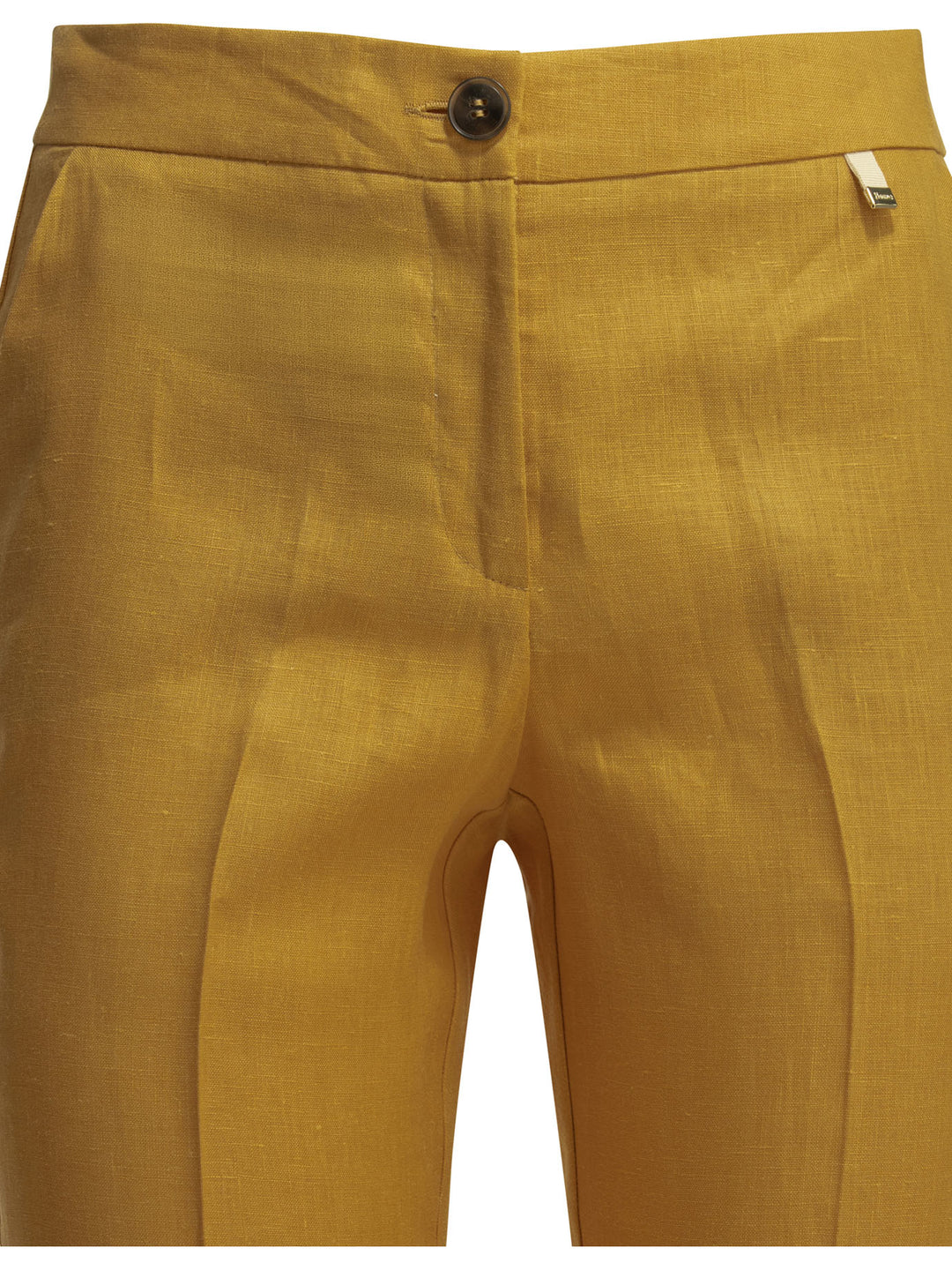 Herno Linen Tailored Pants Trousers - Orange | 0c5eb3618cc6f552c00d8f54bd4510ffd26747cd