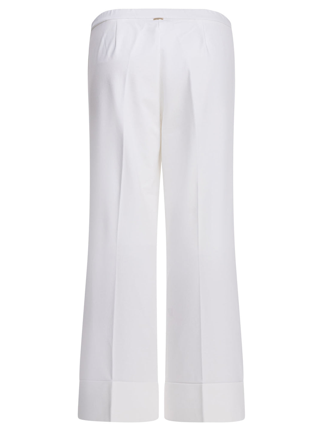 Herno Casual Cotton Pants Trousers - White | 5157b12537c8ba6d60932094709386ffa3af5ecf
