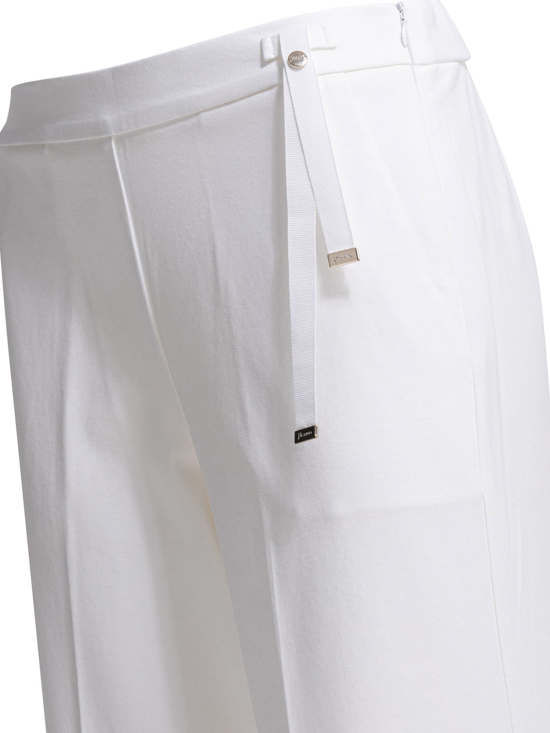 Herno Casual Cotton Pants Trousers - White | 9e810d47095c7452dbfbd593af1ccd81a8450c4b