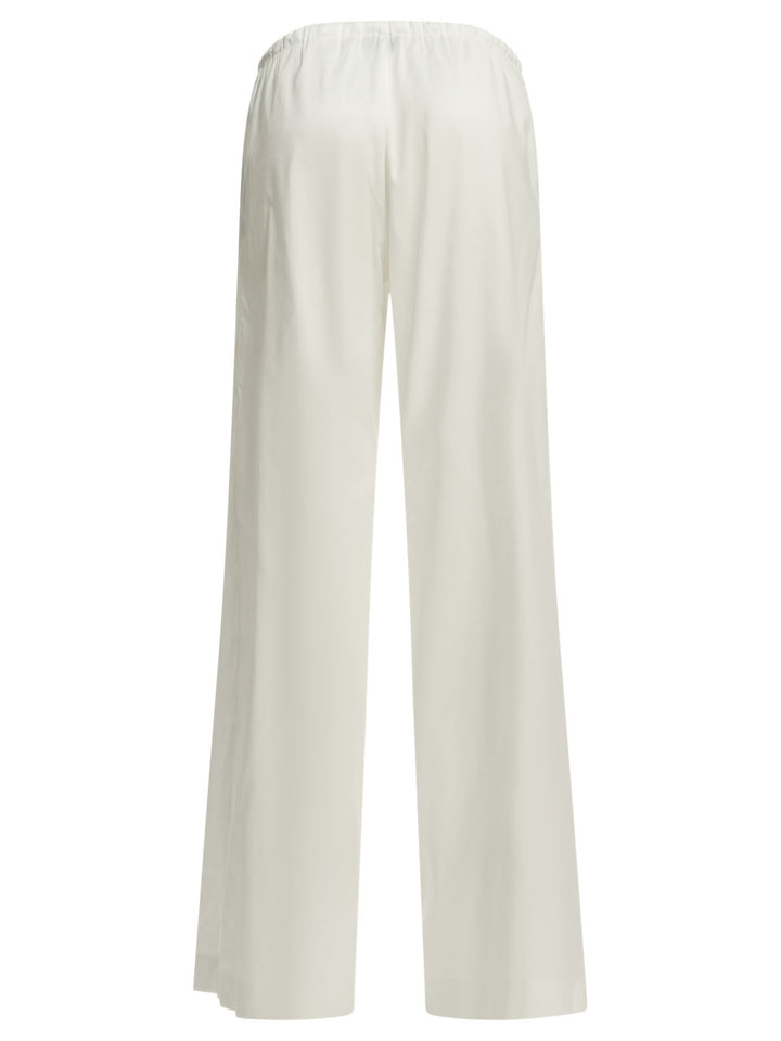 Herno Casual Cotton Pants Trousers - White | 4105ed48e15af97172ab80b671a70f9a32b3197a