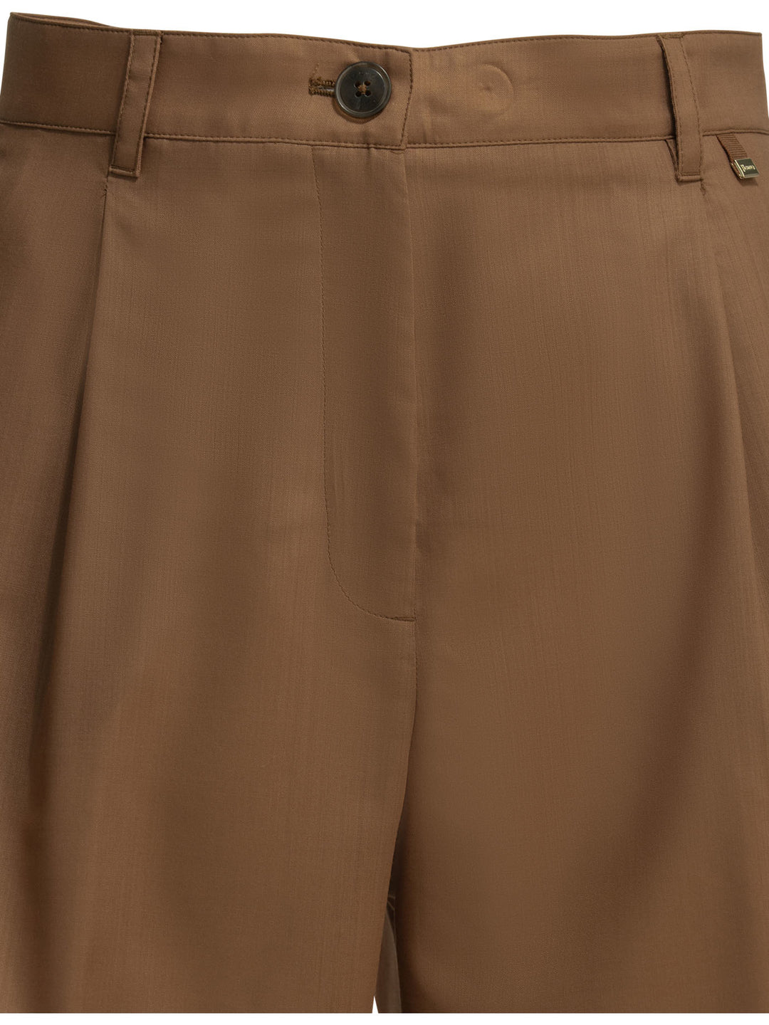 Herno Formal Wool Shorts - Brown | d014053982fcbeb6aa977f39a8b147621af47558