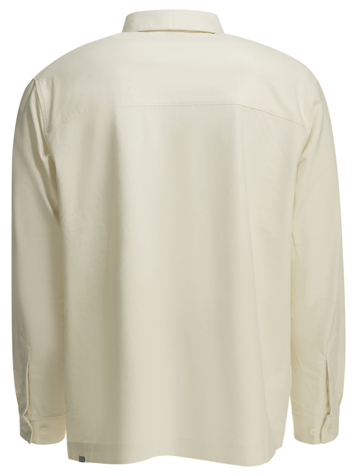 Houdini Sportswear Simbio Base Shirt Shirts - White | b0d1482e7f7bfea794a0c6f0f51a9f2d191be4a0