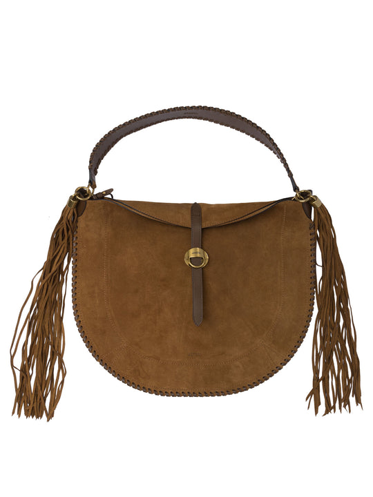 Oskan Hobo Folk Shoulder Bags Brown