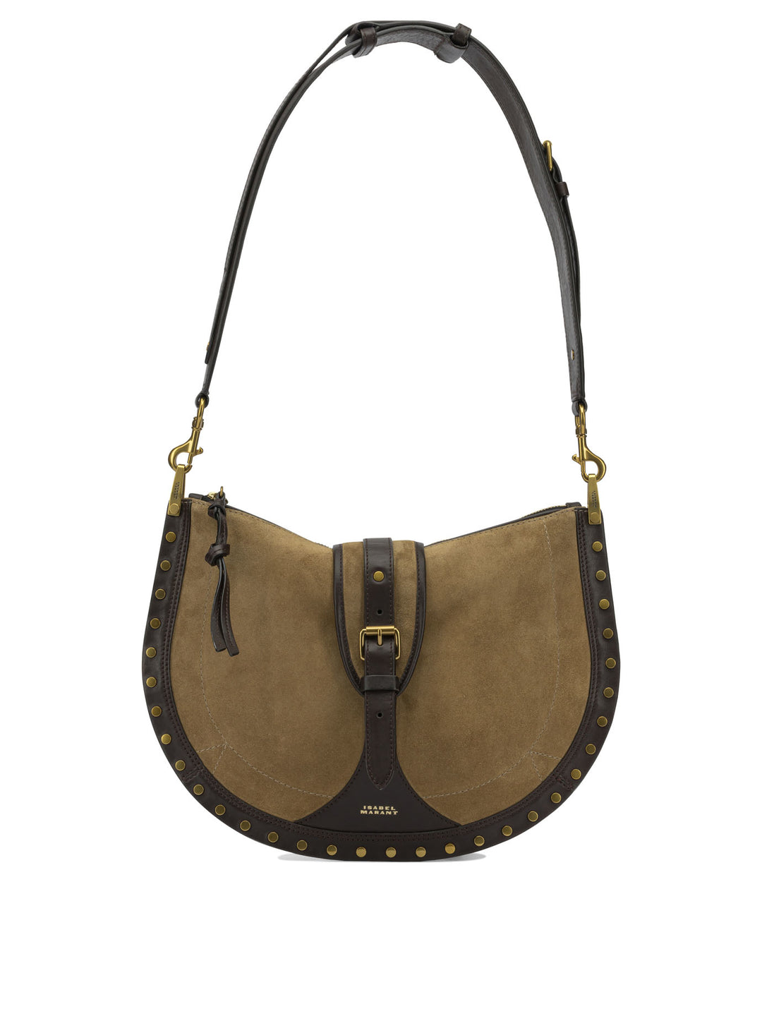 Isabel Marant Oskan Hobo Soft" Medium Shoulder Bag Shoulder Bags - Beige | df797d48942470ee07ce934cdcf587a7c11e75e6