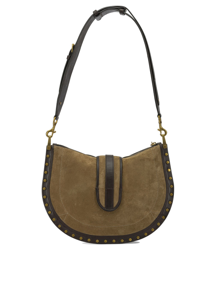 Isabel Marant Oskan Hobo Soft" Medium Shoulder Bag Shoulder Bags - Beige | 51448d8efeed46e5e7ccab9653f9349095c74718