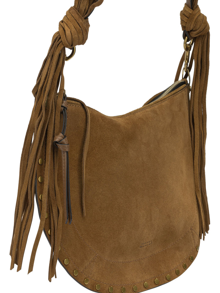 Isabel Marant Oskan Soft Shoulder Bags - Brown | 9e35634b5e481d67578da11108c8c92e257bf49f