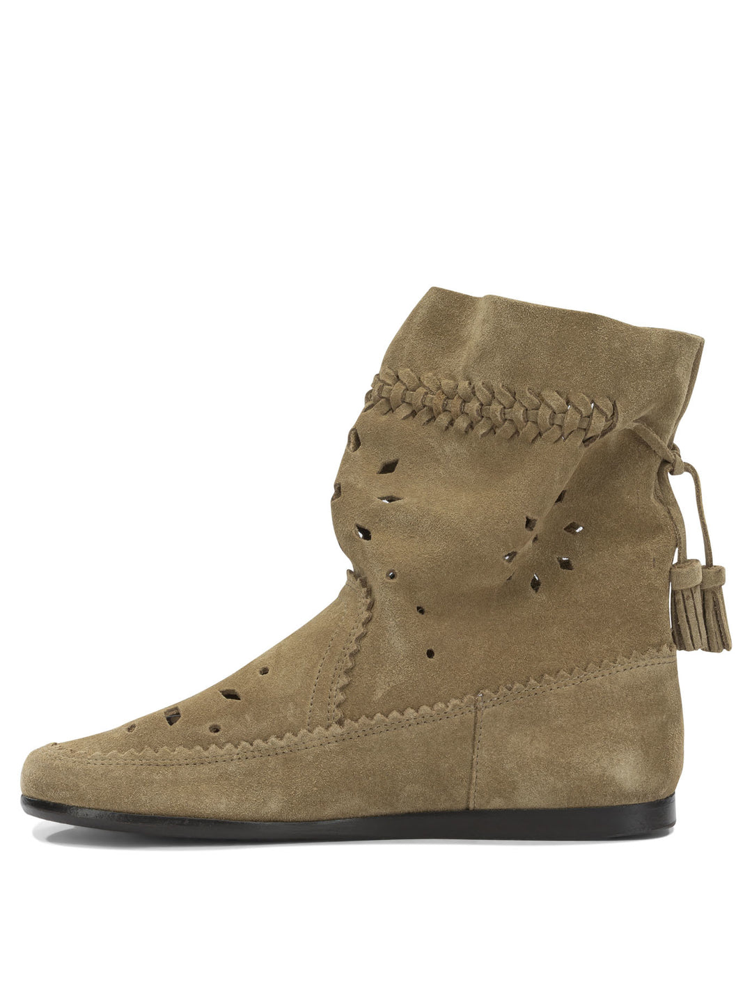 Isabel Marant Woosta Boots and Ankle Boots - Beige | d0411c61ea7d4188f6c283a2999db3442140cad3