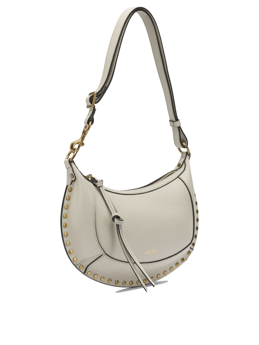 Isabel Marant Oskan Moon Shoulder Bags - White | 9d66d276384892e62e355271d77f87d55243a484
