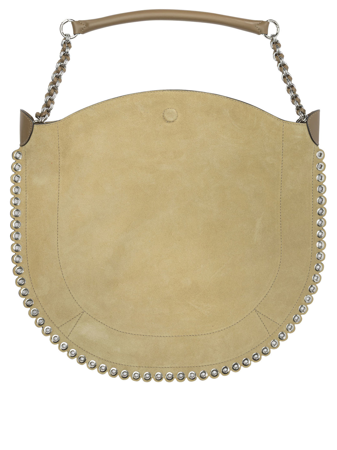 Isabel Marant Oskan Hobo Soft Shoulder Bags - Beige | 121f744a71280e79f790ce5932cf4c08afcc9a64