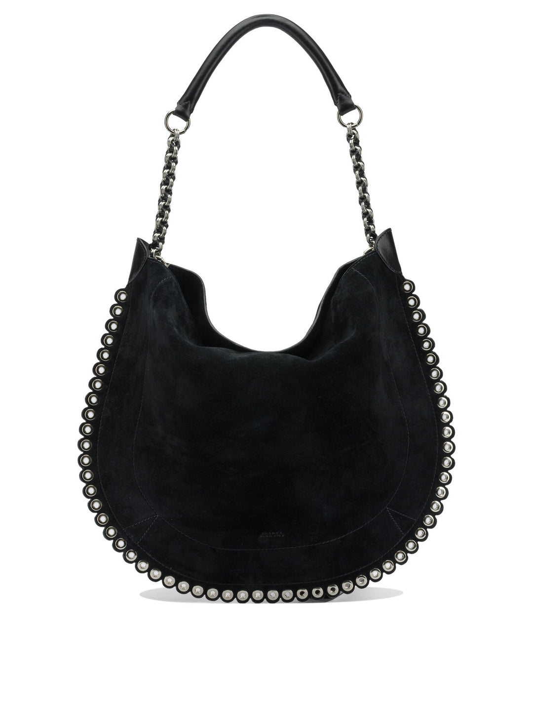 Isabel Marant Oskan Hobo Soft Shoulder Bags - Black | e497ac2f3451f6d4296221f2d9936911a1b84ad6