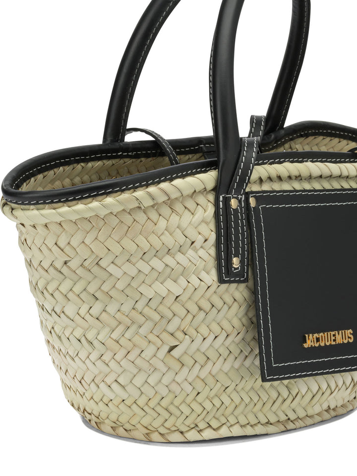 Jacquemus Le Petit Panier Soli Handbags - Black | a6d025d8ff79f8d35899f7c7717a7641beeee268