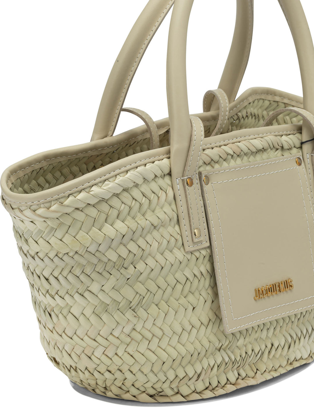 Jacquemus Le Petit Panier Soli Handbags - White | 58469275d0f40cdab982f314f5112d3e252b48e2