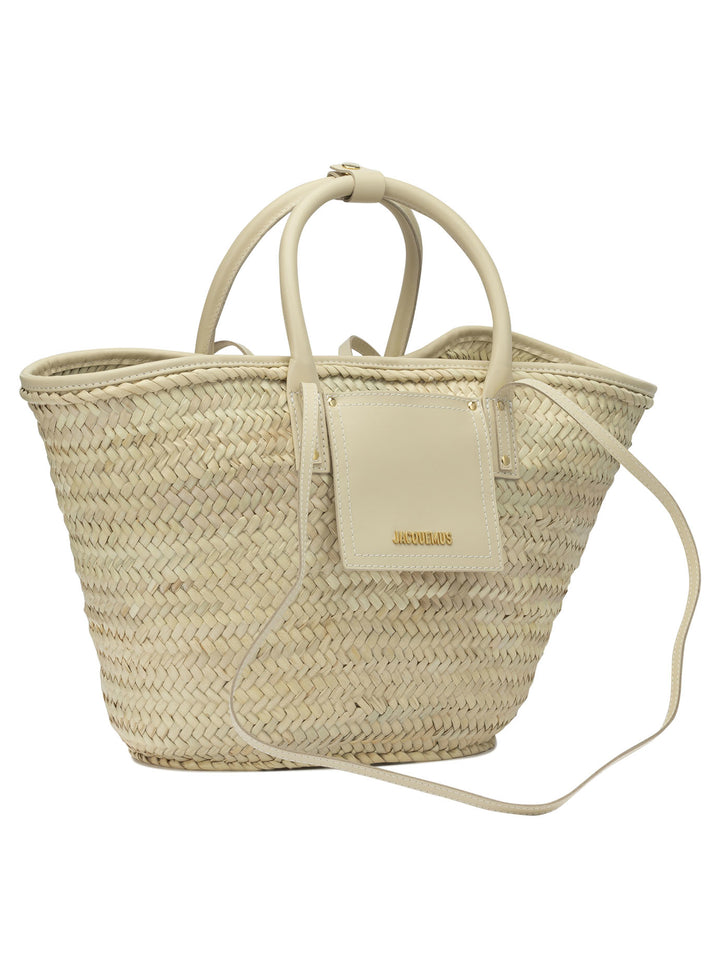 Jacquemus Le Panier Soli Handbags - Beige | eed8d079563622b22703da426844fa44a597bb57