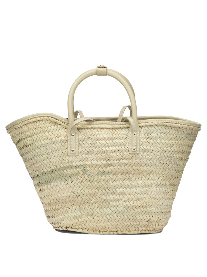 Jacquemus Le Panier Soli Handbags - Beige | a3fdb836f211b365344d303585e863361f5d8903