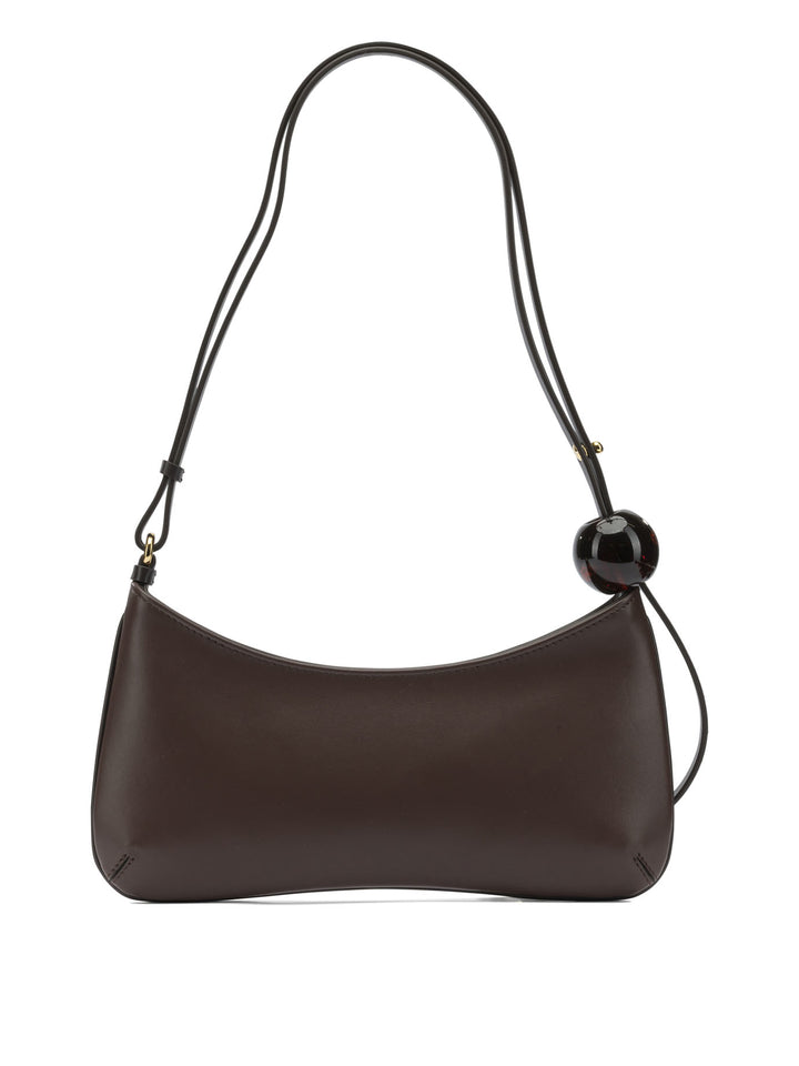 Jacquemus Le Bisou Perle Shoulder Bags - Brown | eea510a7b5b126e17569708a674b612295749aab