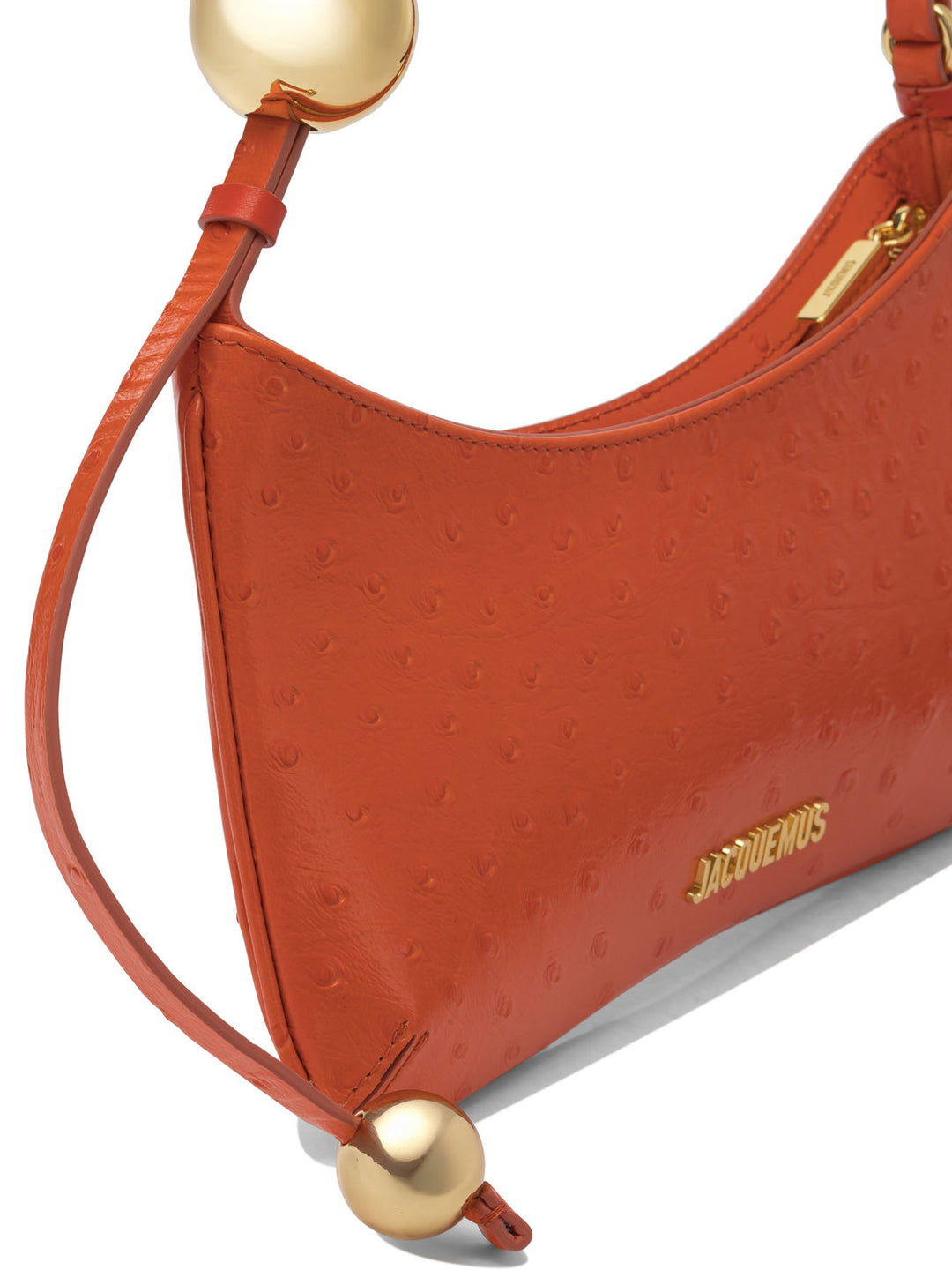 Jacquemus Le Bisou Perle" Small Shoulder Bag Shoulder Bags - Orange | ba26cd8da02c46a00239347b59b0931e8fa65a0b