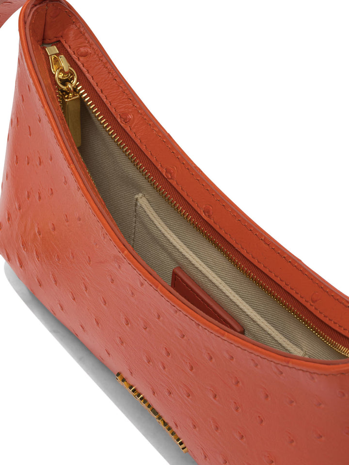 Jacquemus Le Bisou Perle" Small Shoulder Bag Shoulder Bags - Orange | acc5bedfdb342fa6ff320b10fafa097ec807bd41
