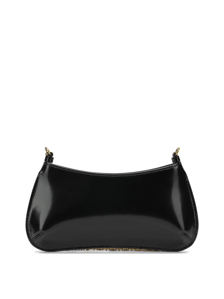 Jacquemus Le Petit Bisou Chaine Shoulder Bags - Black | b448c247640e51e880f776aeeaa6fbd74d3eacf6