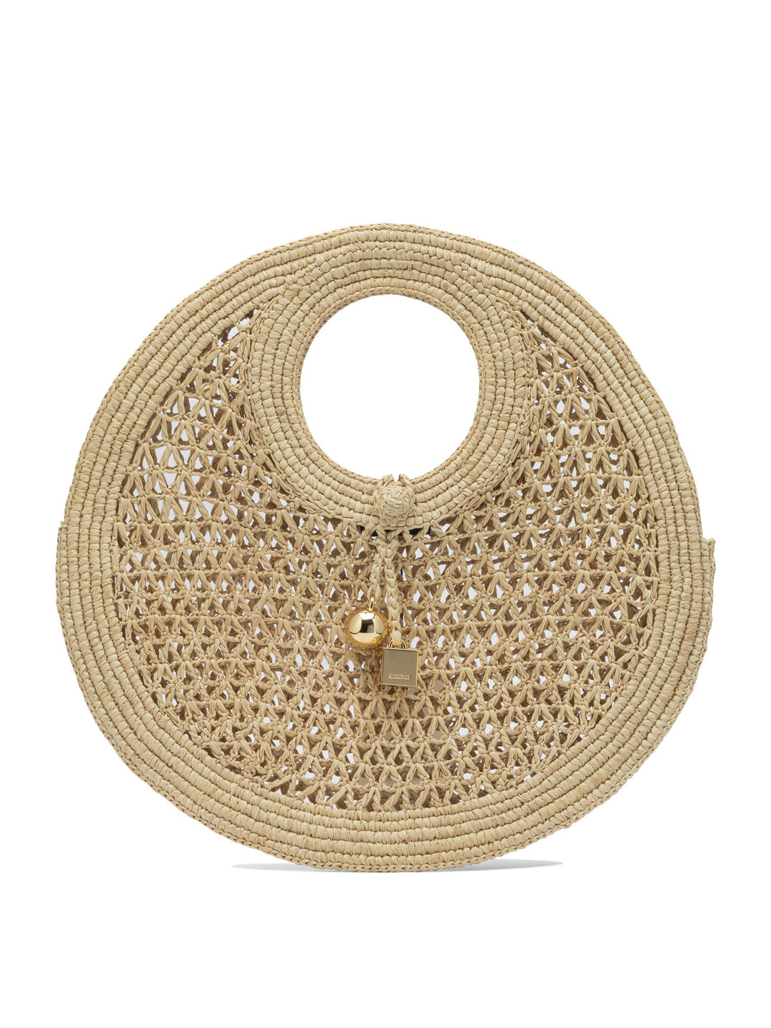 Jacquemus Le Petite Rond Beach Handbags - Beige | 4dcc7a88b67c2e2929cb1d327680ae48bb98becf