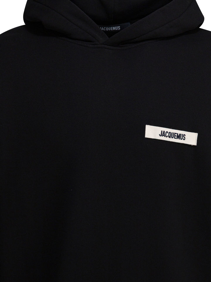 Jacquemus Gros Grain Sweatshirts - Black | a81ff06e7579474ab783ca50fa37c065ad6e6920