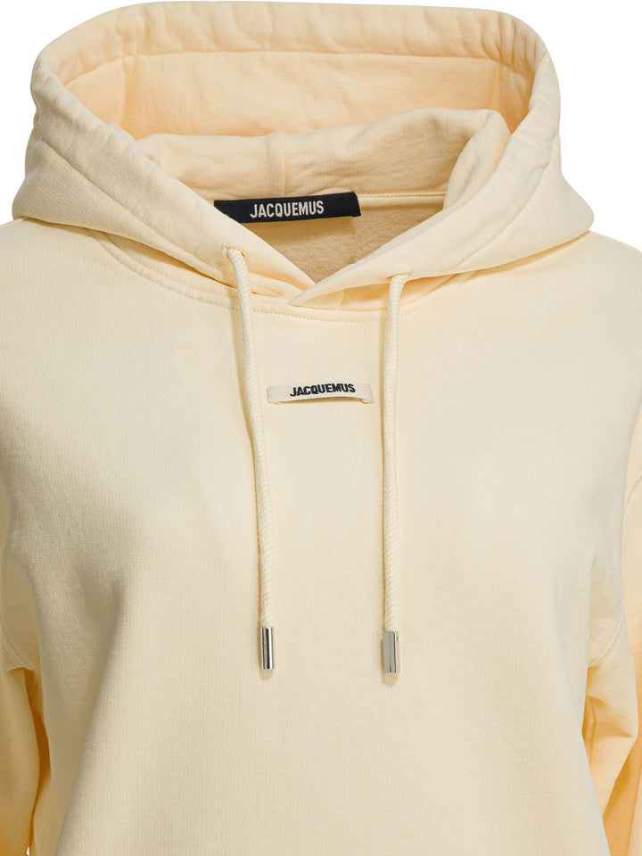 Jacquemus Gros Grain Sweatshirts - Beige | d193c9ea291a53b5318c6a46e0287ef97b16d43b