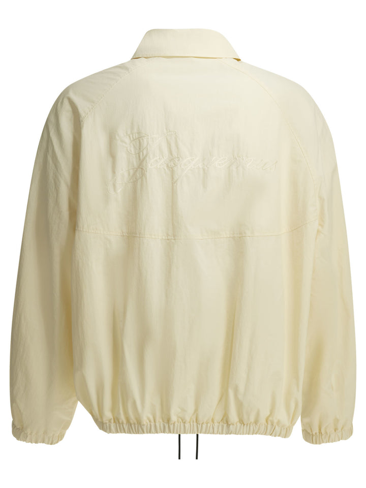 Jacquemus Le Coupe-Vent Jackets and Coats - White | f9ce3a48695388a3d4b38c333dd1eb85e75a038a