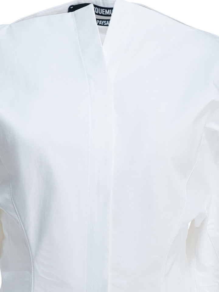 Jacquemus Moisson Shirts - White | 83b2feda94719ea6244ee7464ecb770291040146