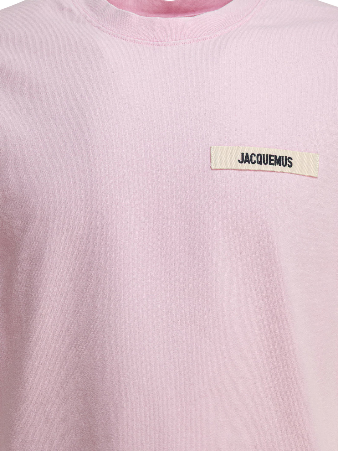 Jacquemus Gros Grain T-shirts - Pink | 7a11383bec1eea4f8cce1ed7223eeec3dff7c6c4