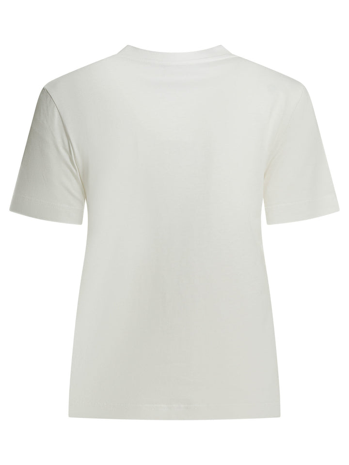 Jacquemus Gros Grain T-shirts - White | c9c47f21688e433b4c496b0a59eabf093e5358ed