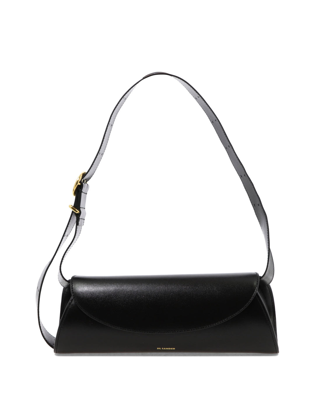 Jil Sander Cannolo Shoulder Bags - Black | 8e5319f7266137ecd22de8a56f35bf8cbbbfe72b