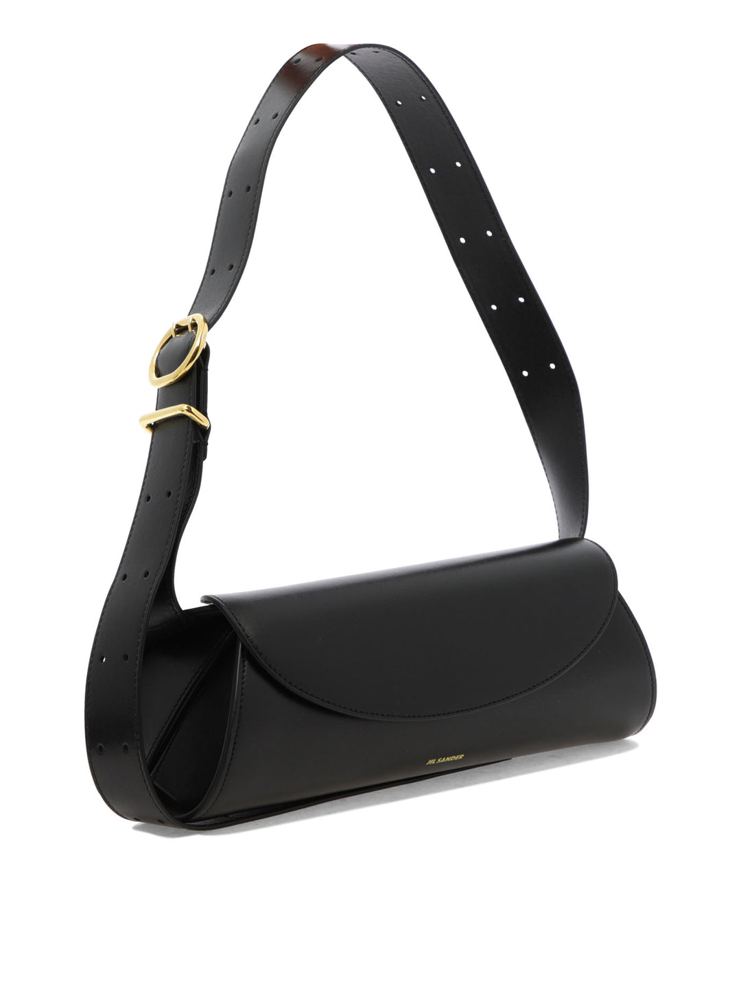Jil Sander Cannolo Shoulder Bags - Black | bd1de03275843ed695d04d584635733d062bf6f9