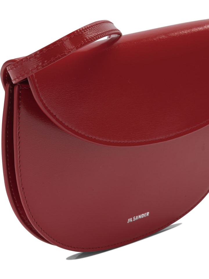 Jil Sander Curve Wallets & Card holders - Red | 7ece1ef946784347c7b74d69c9161fb5c3aeb310