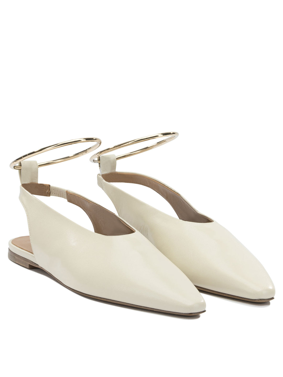 Jil Sander Ballet Slingbacks Ballerinas - Beige | b38ba01aa7e28cfcacb03d65eace2c937a8d44b5