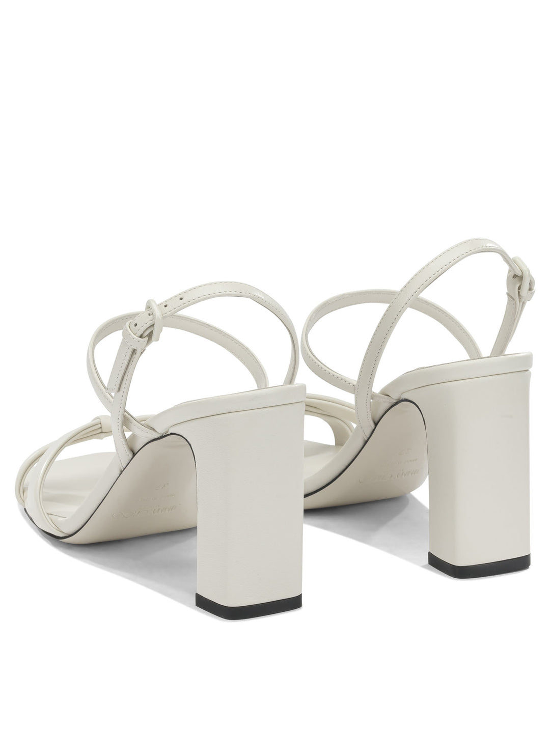 Jimmy Choo Elsy 85mm Sandals - White | d987042dbb604f9c564f4bf7eccfa1a2ec20bef6