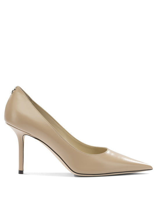 Love 85 Mm Heeled Shoes Beige