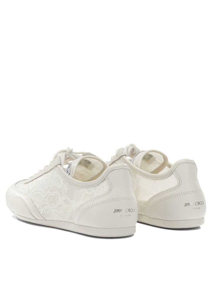 Jimmy Choo Sunny F Sneakers & Slip-On - White | bd59db48b26254ca1a193343c594f1fe95b32cc0