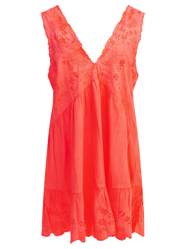 Short A-Line Dress Dresses Fuchsia