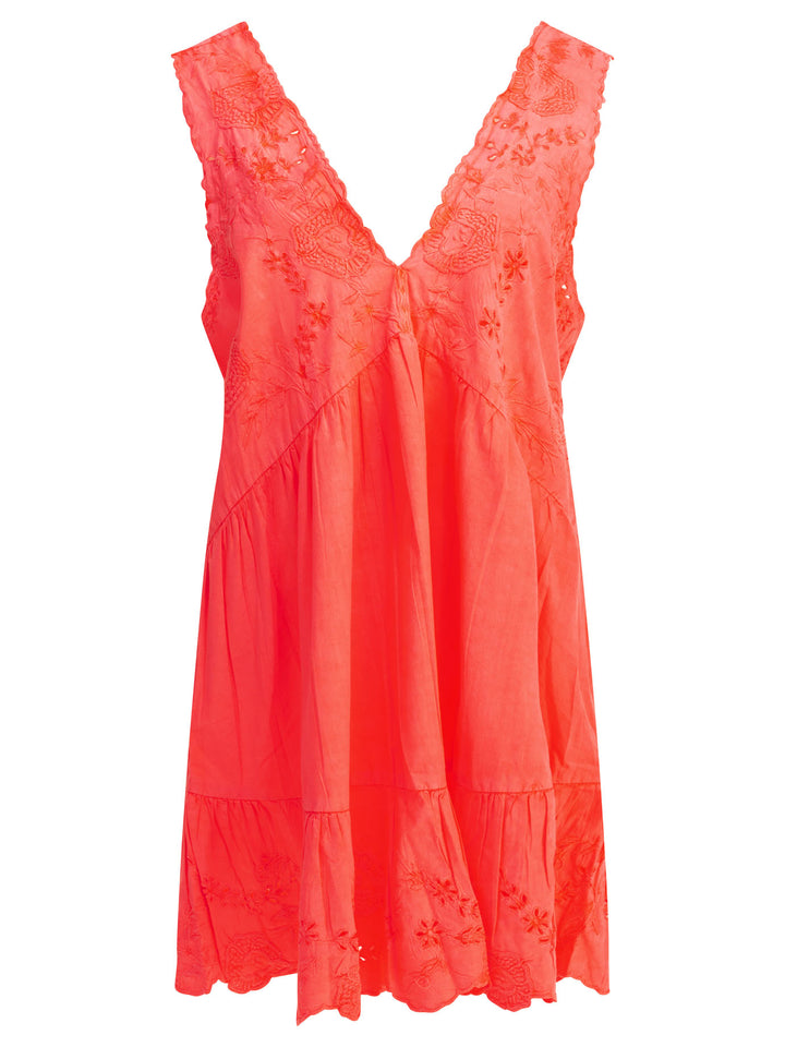 Juliet Dunn Short A-Line Dress Dresses - Fuchsia | 9309147340dfdfe2895b4a79d6c7a1cce28b16ad