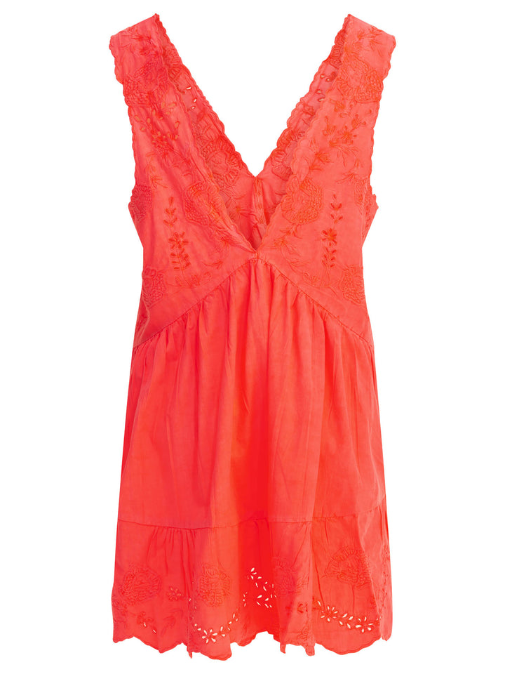 Juliet Dunn Short A-Line Dress Dresses - Fuchsia | f3454e6e66d0be5ce34a633306d356d372965391