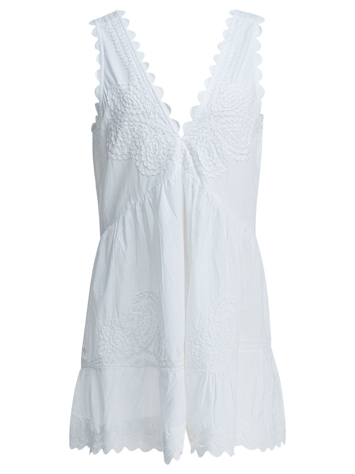Juliet Dunn Short A-Line Dress Dresses - White | 4697b080bbd0490a0e555e7981bbff898885ccc9