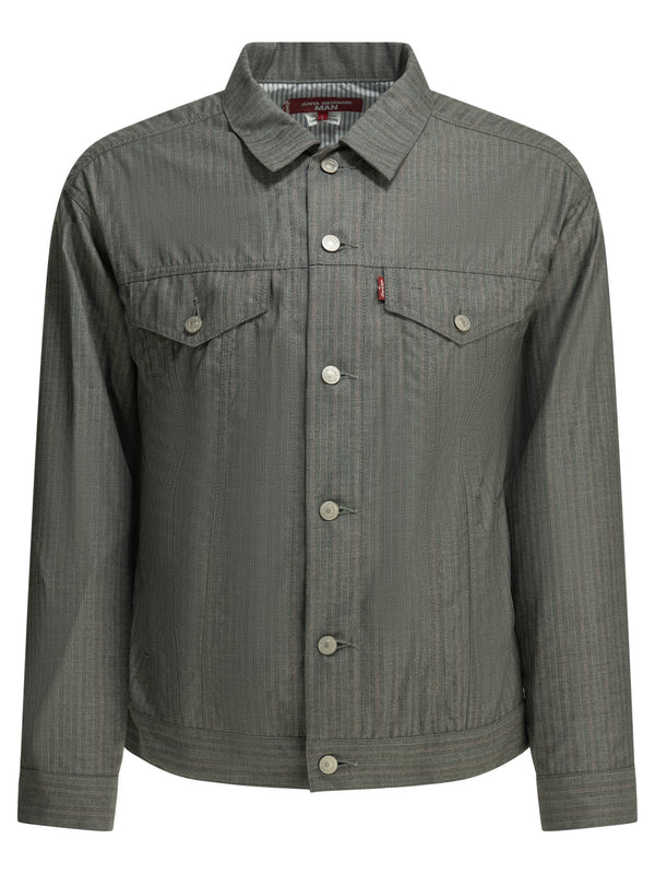 Men Jackets And Coats Grey