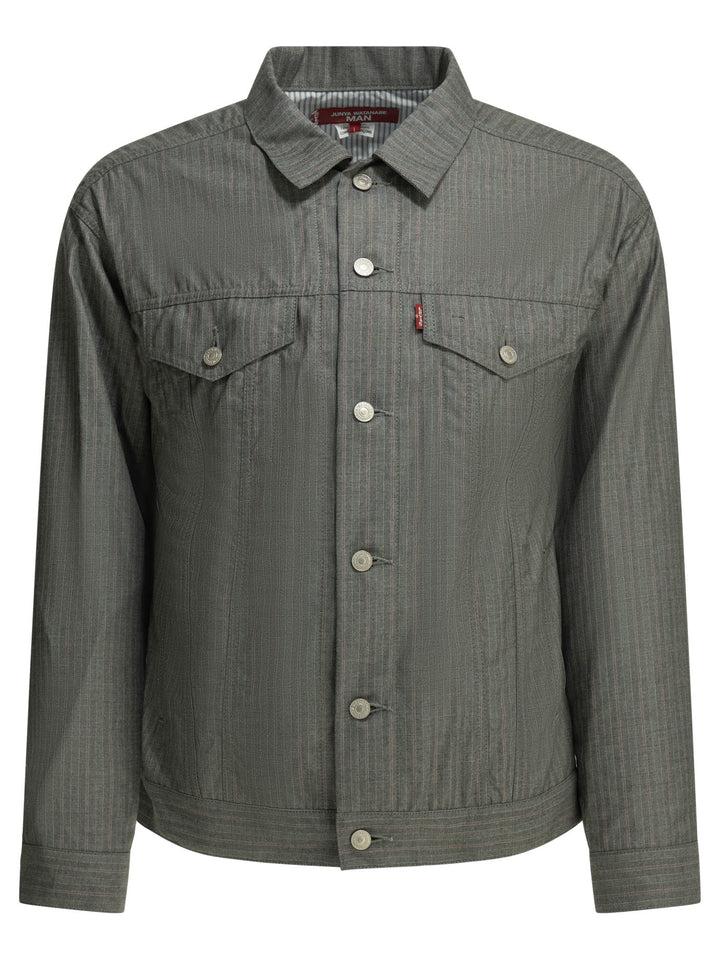 Junya Watanabe Man Men Jackets and Coats - Grey | d1f64deb9e8398b69826d8a41710e363c358a822