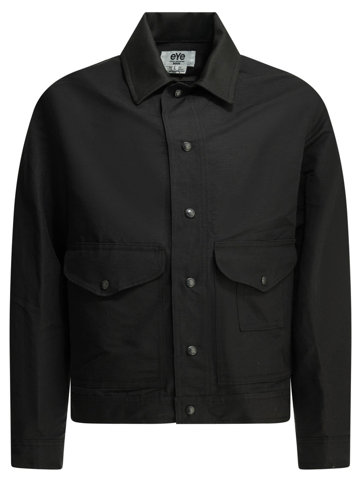 Junya Watanabe Man Junya Watanabe X Filson Overshirt Jacket Jackets and Coats - Black | 719c0d0e48cbbda07cea005f79241021623398b6