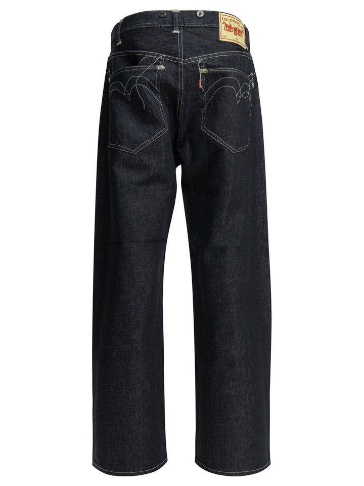 Junya Watanabe Man Junya Watanabe Man X Levi's® 5-Pocket Workwear  Wide Leg Jeans - Blue | 8ee0078075d25dde6f4b7ed278fbf77241706e01
