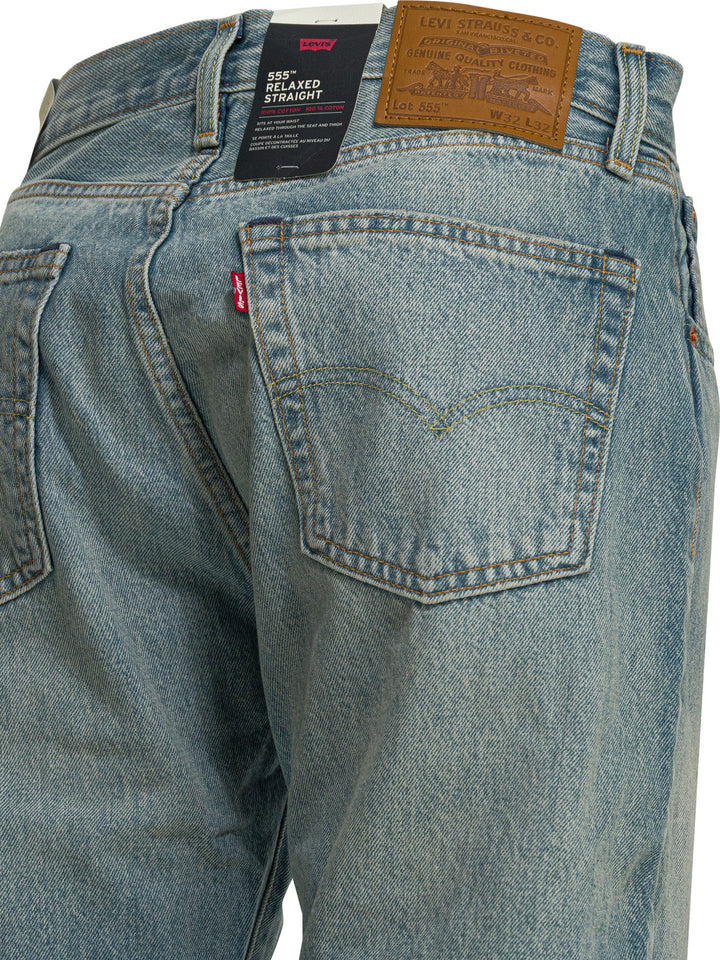 Levi'S 555™ Relaxed Straight Jeans - Light blue | 996e6a14e8441cdd0025f38a973e79dd4175d5c6