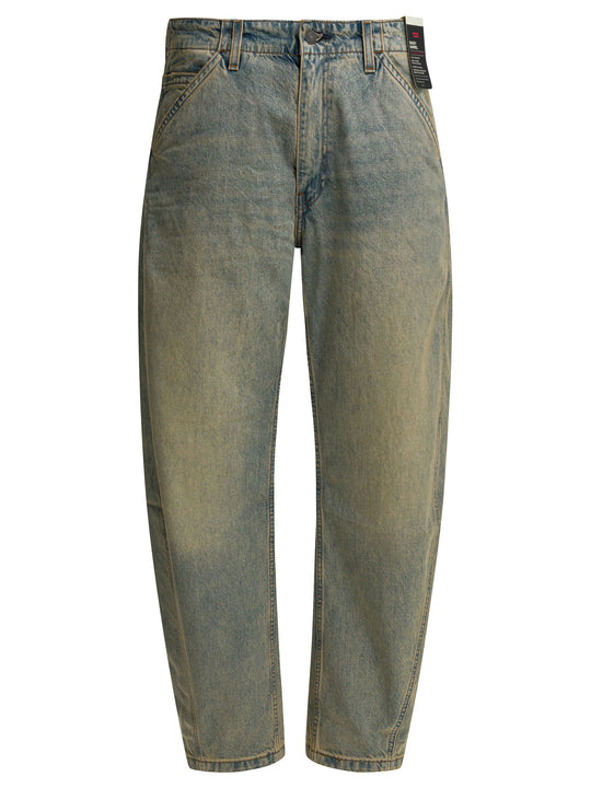 Baggy Barrel Jeans Light Blue