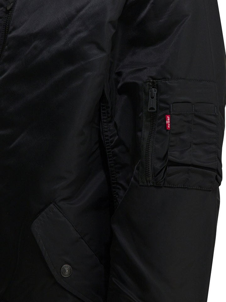 Levi'S Long-Sleeved Bomber Jacket Jackets and Coats - Black | ec7bd701711c2deb93d5e24938b99f756ed6977b
