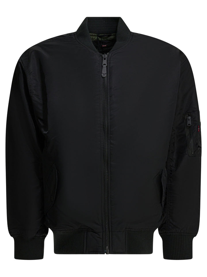 Levi'S Long-Sleeved Bomber Jacket Jackets and Coats - Black | 7ea82d084ee33f4eb061ca65d086a9c8cf42b761