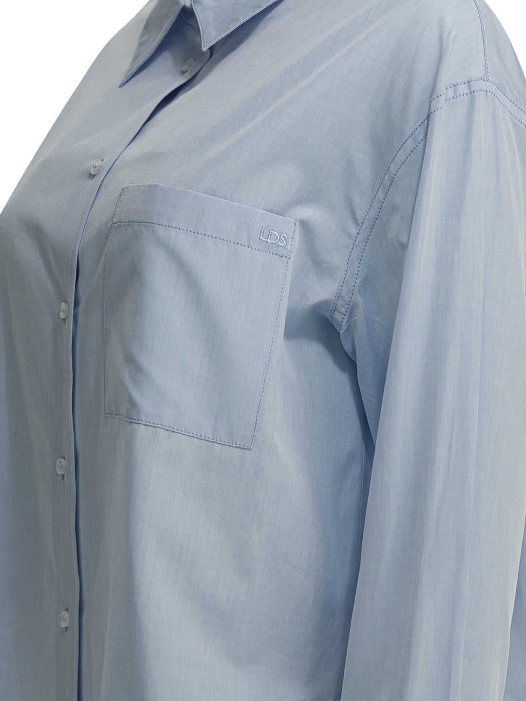 Loulou De Saison  Shirts - Light blue | 0e320ab453020602cba8f9f6c0e933b94e0fd9ae